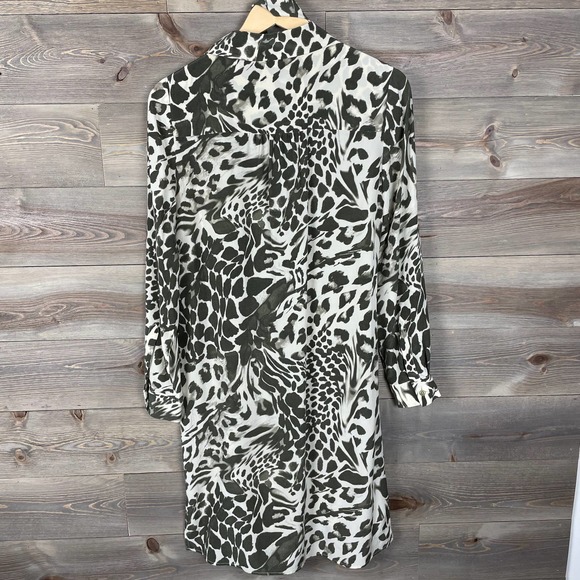 Diane von Furstenberg Silk Prita Animal Leopard Print Dress - Picture 8 of 10